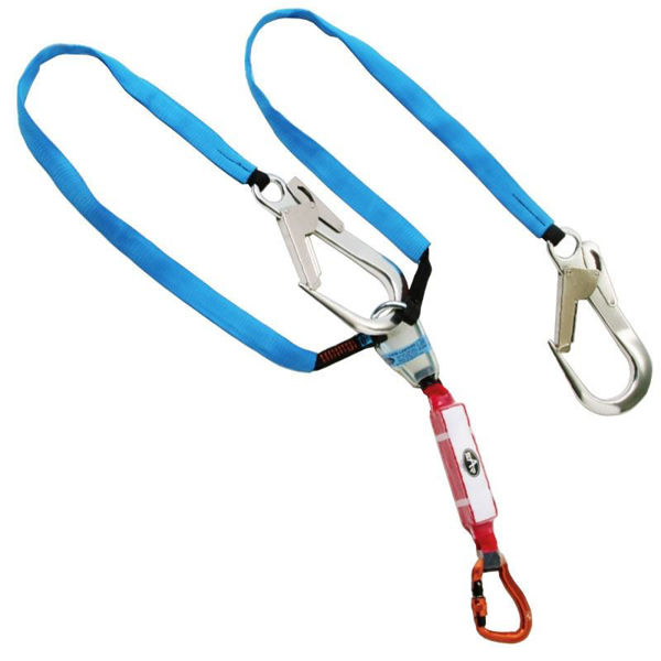 Picture of Sar 1.6m Twin Clip Back Lanyard
