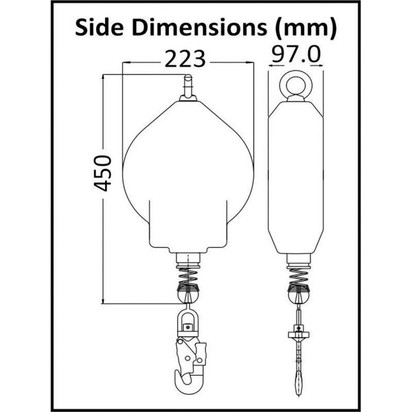 Picture of Kratos LA1030010 Load Arrestor Block