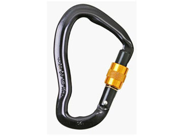 Picture of SAR K0001 Anodized Black Gecko Karabiner Connector
