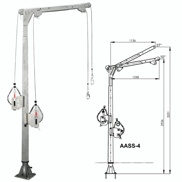 Picture of Ikar ASS-4 Davit