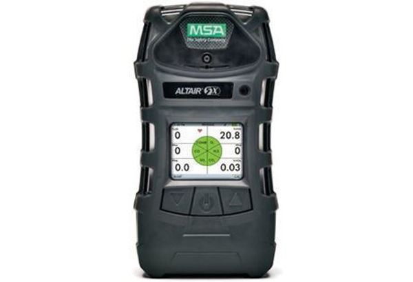 MSA Altair 5X Colour Display, Charcoal Case, Wireless, LEL 0-100% Pentane, O2 0 -30% Vol CO 0-1999 ppm & H2S 0-200 ppm