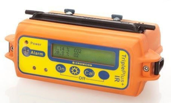 Picture of Crowcon TPU-01-EA-C Triple Plus and IR Multi 4 Gas Detector