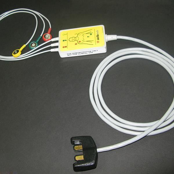Picture of ECG MONITORING ADAPTER CABLE & PADS