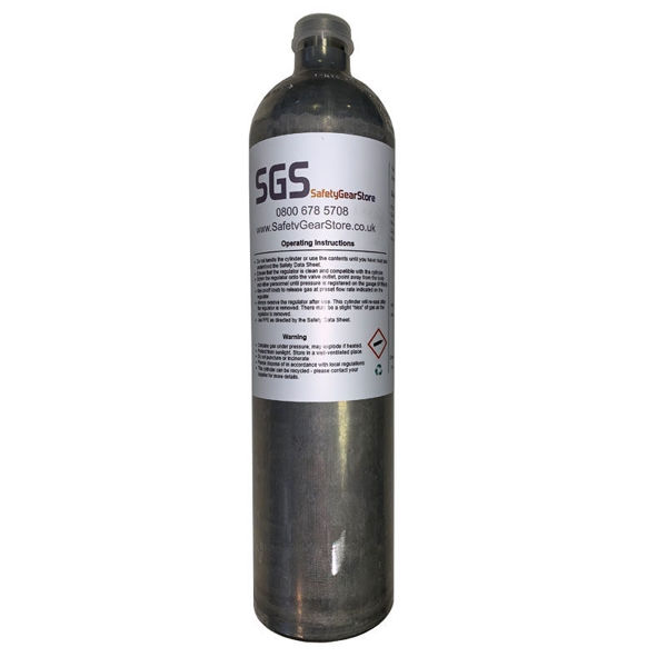 Picture of 34L SGS gas 020 (NR) Hydrogen (H2) Bump/Calibration Gas