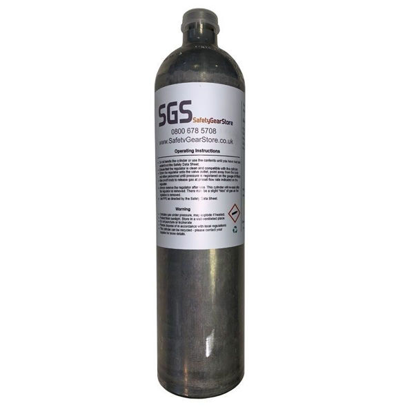 Picture of 34L SGS Gas028 (R) Nitrogen Dioxide (NO2) Bump/Calibration Gas