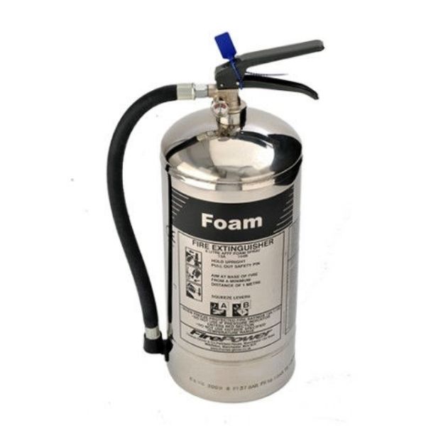 Picture of FirePower Stainless Foam Fire Extinguisher