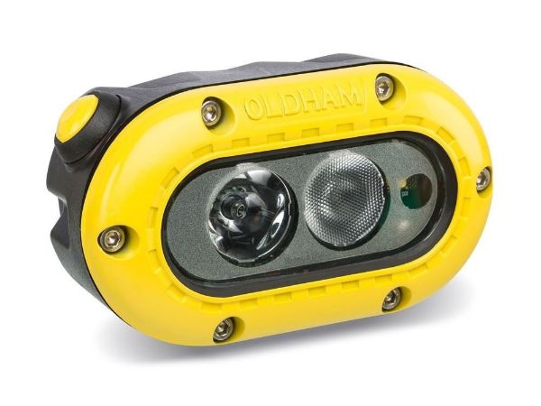 Picture of Oldham DL9 caplamp (LED with Li-ion battery) complete