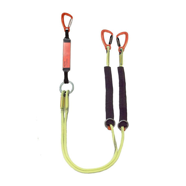 Picture of Heightec ELITE L2T185KC Twin Energy Absorbing Lanyard