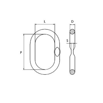 Picture of GT Lifting G10ML76 Grade 10 Master Link