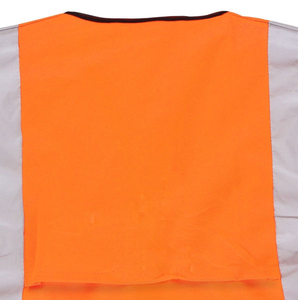 Picture of Bclick WCENGEXECOR Orange Hi VIS Executive Waistcoat