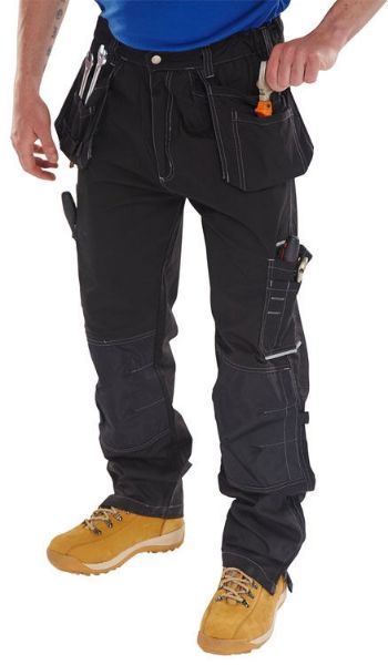 Picture of SHAWBURY MULTI PURPOSE BLACK TROUSER