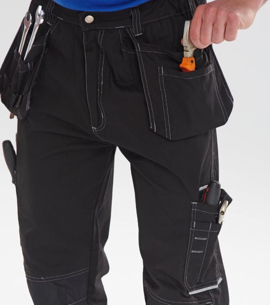 Picture of SHAWBURY MULTI PURPOSE BLACK TROUSER