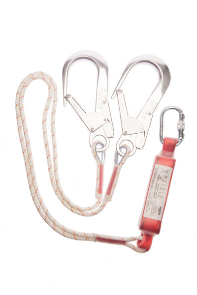 Picture of Protecta AE5318RAK Sanchoc Twin Leg Shock Absorbing Lanyard