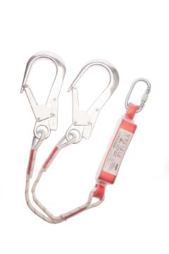 Picture of Protecta AE5318RAK Sanchoc Twin Leg Shock Absorbing Lanyard