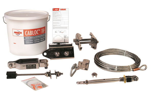 Picture of DBI-SALA  AC3000 Cabloc Stainless Steel Kit  with Traveller