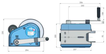 Picture of Ikar Personnel & Load Winch PLWD With 30m of 6mm Cable