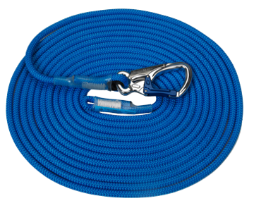 Picture of Ikar 11mm Blue Kernmantle Rope with IKV02 Connector
