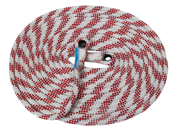 Picture of Ikar 14mm Red/White IK80K14H50080 Semi-Static Rope