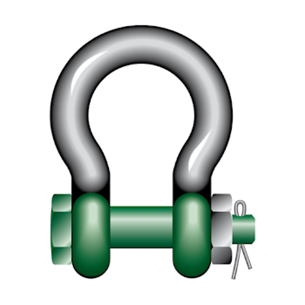 Picture of GT Lifting GPPOL Green Pin Polar Bow Shackles
