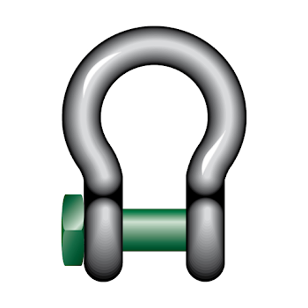 Picture of GTLifting GPSQB Green Pin Square Head Bow Shackles
