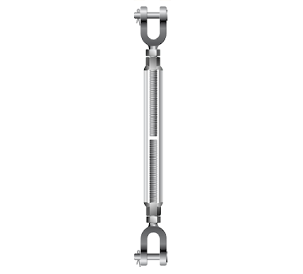 Picture of Galvanised Drop Forged Turnbuckles Jaw - Jaw