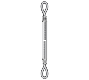 Picture of Galvanised Drop Forged Turnbuckles Eye - Eye