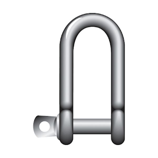 Picture of Stainless Steel Long Dee Type Shackle - SSLDS