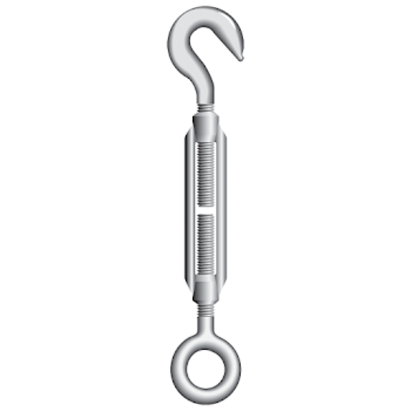 Picture of Stainless Steel Open Body Rigging Screw Hook - Eye - SSRSHE