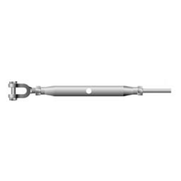 Picture of Stainless Steel Closed Body Rigging Screw Jaws and Swage Terminal