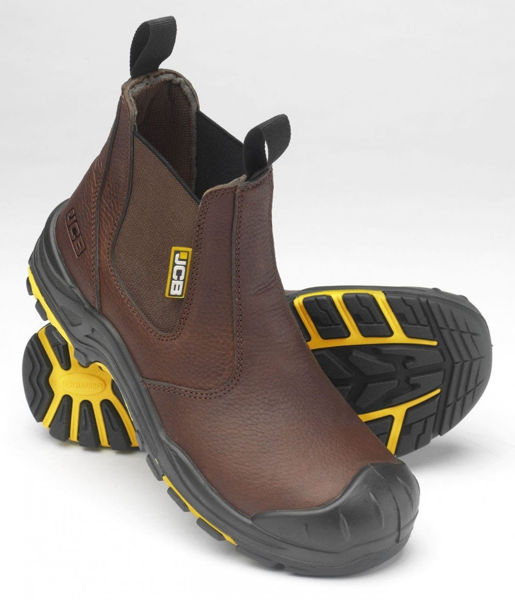 Picture of JCB Brown Dealer Boot S3 HRO SRC