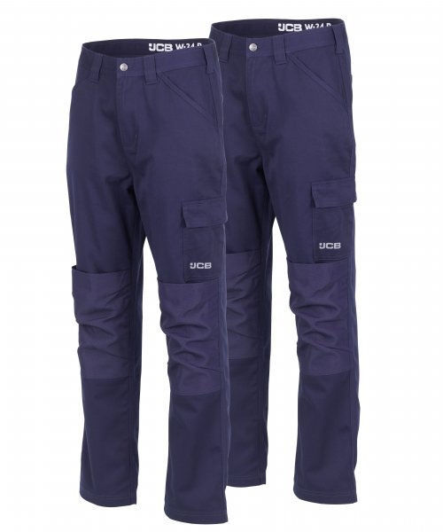 Picture of JCB Essential D+AP Twin Pack Navy Trousers