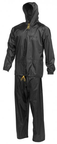 Picture of JCB Two Piece WaterProof Rainsuit Black