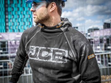 Picture of JCB Black Horton Hoodie