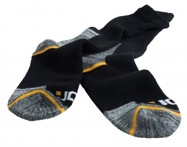 Picture of JCB D+ZC Work Socks Twin Pack