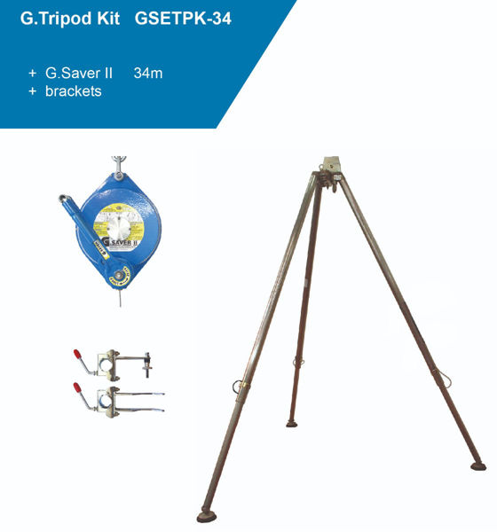 Picture of Globestock GSETPK-34G Tripod Kit