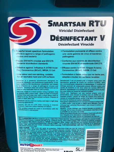 Picture of Smartsan RTU Viricidal Disinfectant