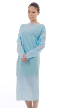 Picture of Chemsplash CPE Long Sleeved Apron W/ Thumb Loops - Pack of 100