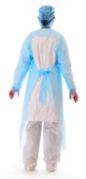 Picture of Chemsplash CPE Long Sleeved Apron W/ Thumb Loops - Pack of 100