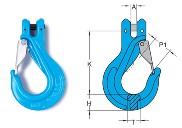 William Hackett Grade 10 Clevis Sling Hook