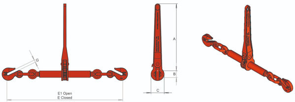 William Hackett Commercial Ratchet Loadbinder