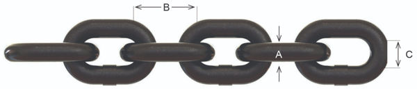 William Hackett Commercial Grade 4 Short Link Chain