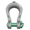 Green Pin Power Sling Shackle with Safety Nut & Bolt Pin