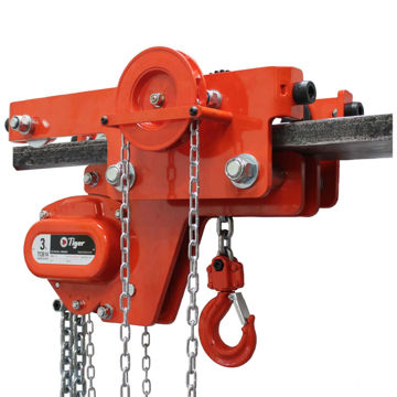 Tiger Low Headroom Combined Chain Block & Geared Trolley