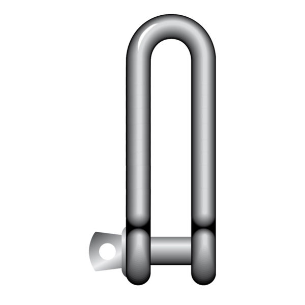 Long Dee Piling Shackle c/w Screw Collar Pin