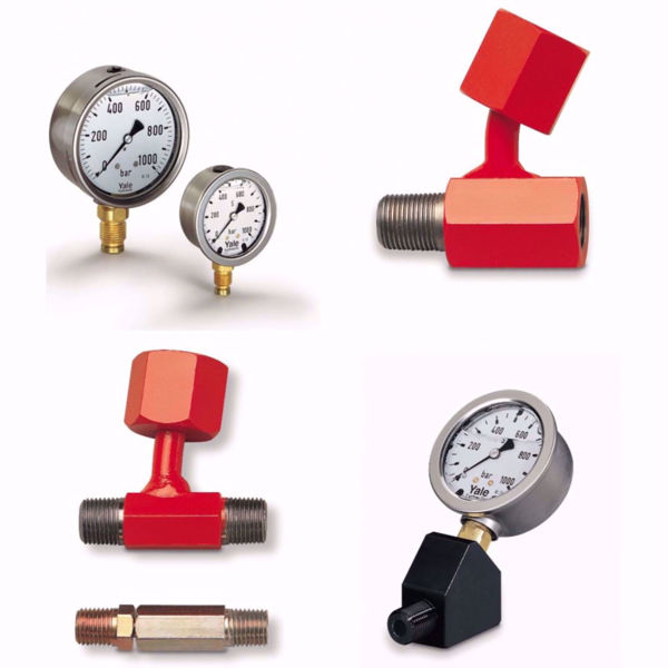 Yale GYA Pressure Gauge Set