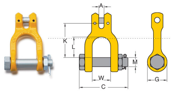 William Hackett Grade 8 Clevis Shackle