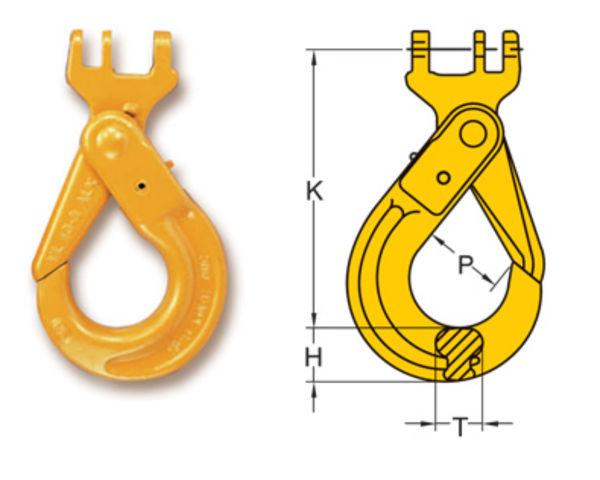 	William Hackett Grade 8 Coupling Self Locking Hook