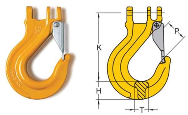 William Hackett Grade 8 Coupling Sling Hook