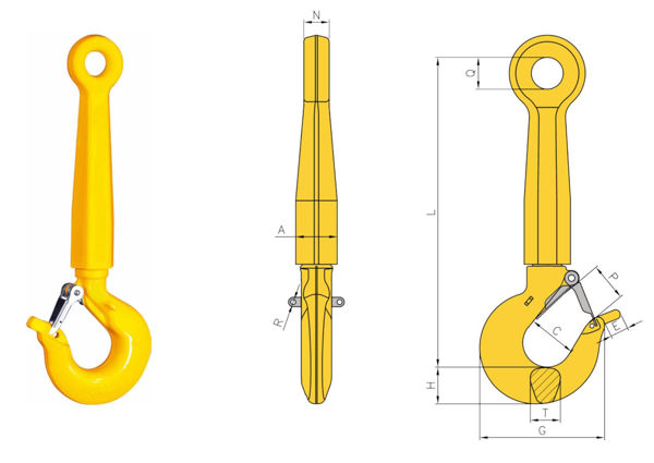 William Hackett ROV Shank Hook