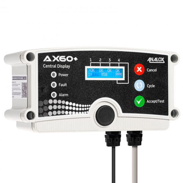 Analox AX60CUQYXA Quick Connect AX60 Gas Monitoring System (Central display Unit only)